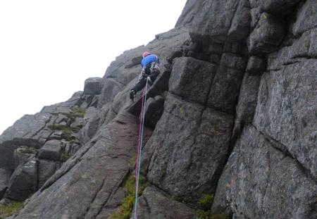 Jim leading the 3rd pitch.