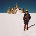Andy on Aiguille du Midi - 2002