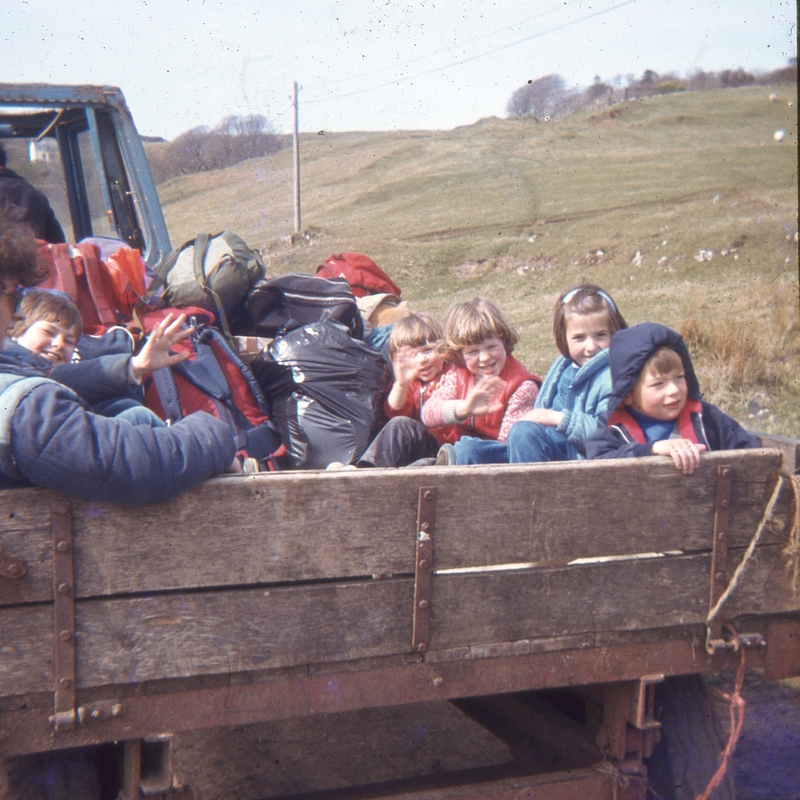 En route to the Child Slave Sales_ Eigg Meet 1978 or9