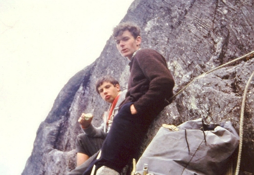 J_Shanks_Ronnie Paton 1966 at Abrahams Ledge_ Crowberry Ridge _Franks Photo_