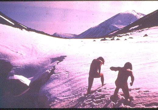 The 1st Streak of the Lairig Ghru_ Jim Wilson and Graham Willoughby  _after Erica at Twickenham circa 1974_ Grahams photo