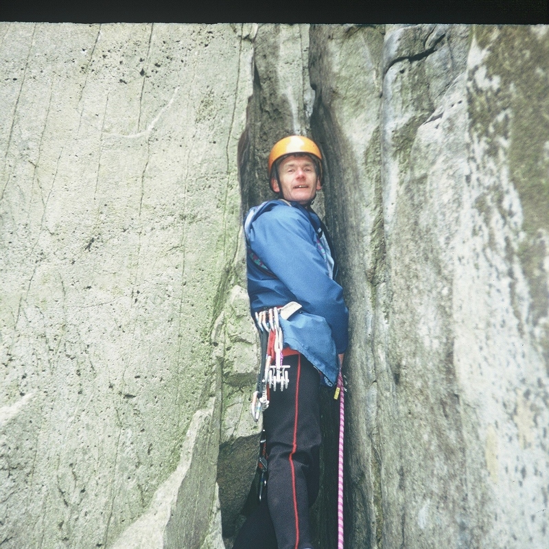 Jim in Ogwen by Andy Cloquet