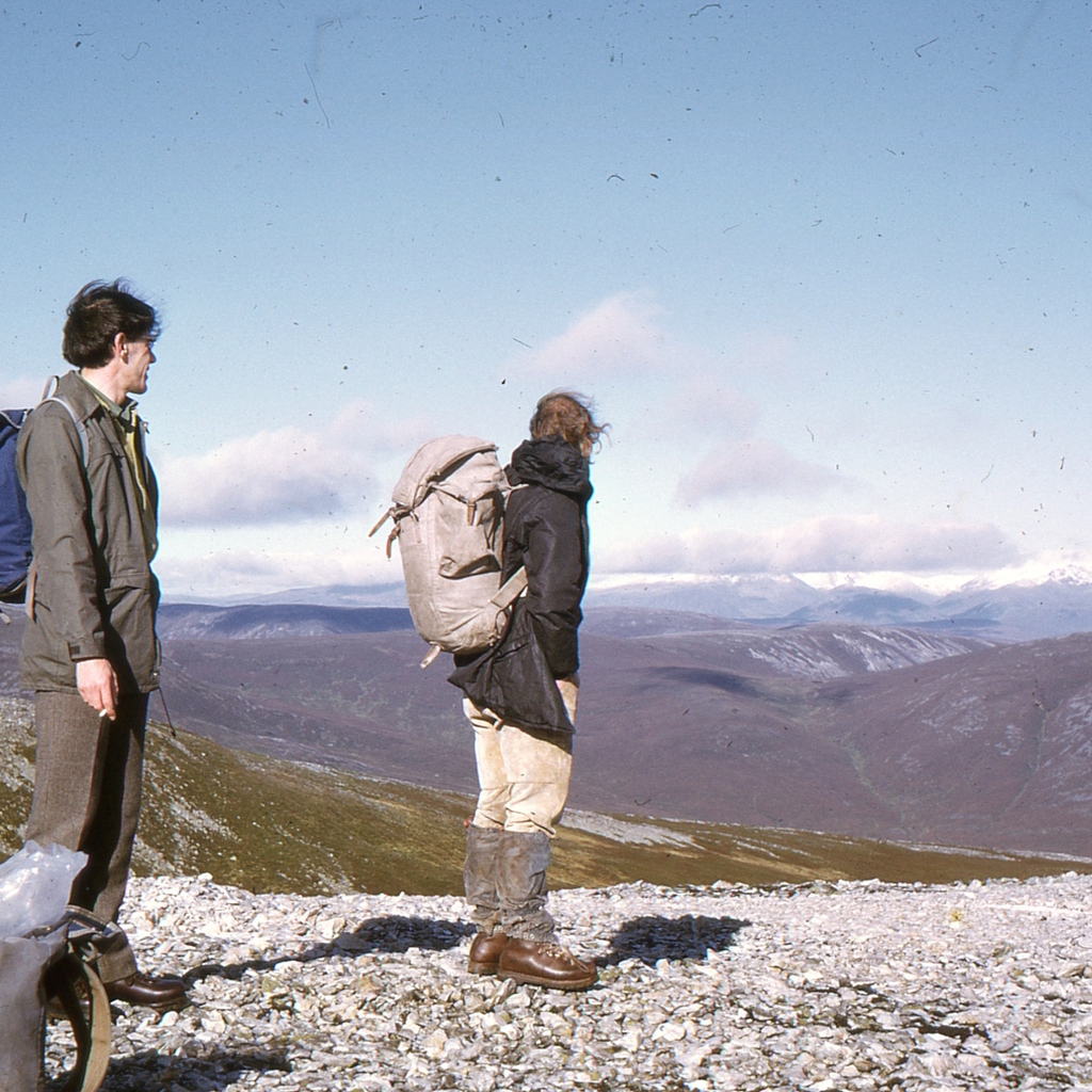 Alec Wilson and Davey Sadler Southern Cairngorms 1975