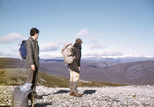 Alec Wilson and Davey Sadler Southern Cairngorms 1975