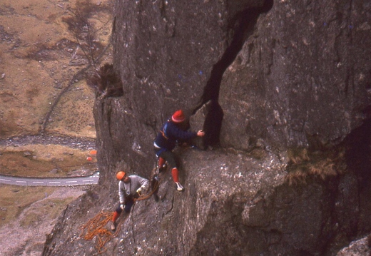 Jim Shanks-Geordie and Shaw Flying Buttress1985