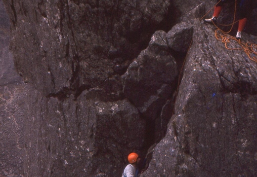 Jim Shanks-Geordie and Shaw Flying Buttress 1985