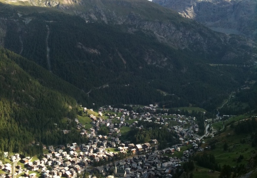 Zerrmatt '10: Town from Klettersteig
