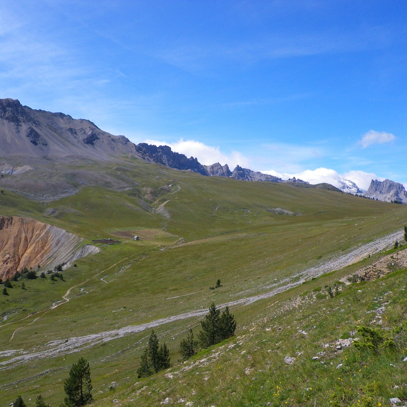 A high Alp above Nevache
