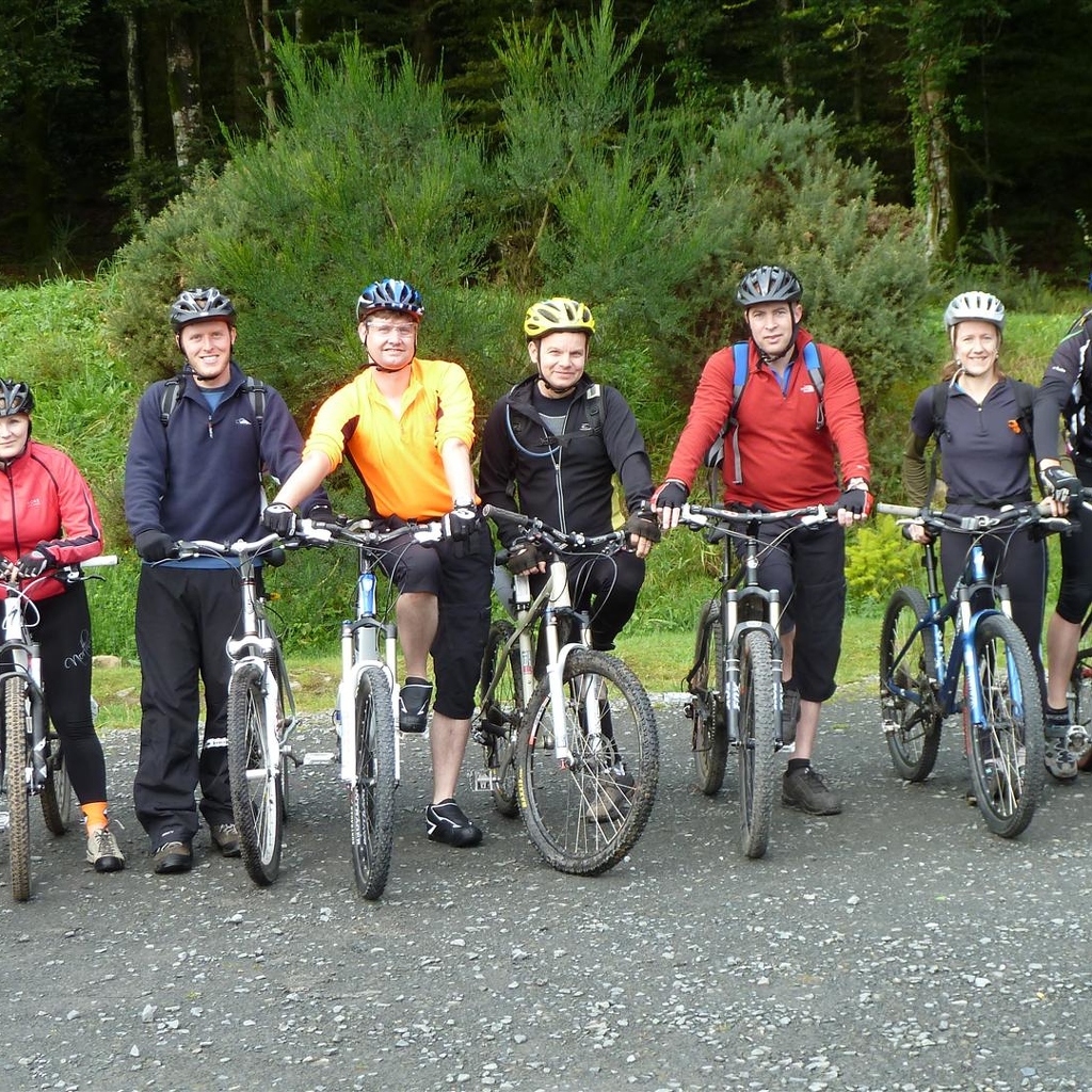 Gang at the start of Kirroughtree