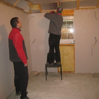 2011.10 Wall Completion Members Room