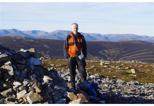 002. Brian Dullea at summit of Creag nan Gabhar