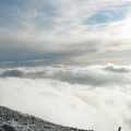 Cloud Inversion on Stob Ghabhar overlooking Bridge of Orchy (panoramic)