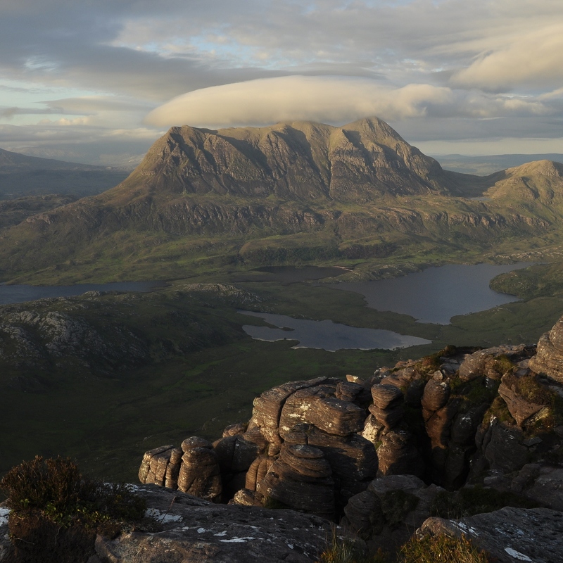 Winner of "Landscape Category": Cul Mor from Stac Pollaidh by Rod Mackenzie