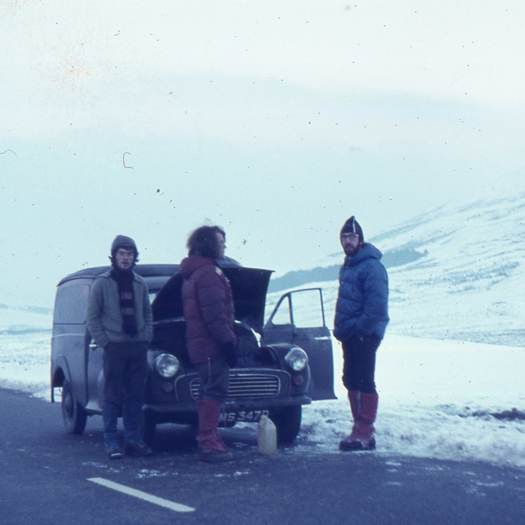 The Van - Duncan Quigley, Geordie Skelton and Frank Jack.
