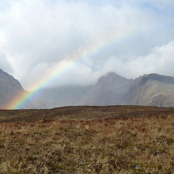 Coire Banachdich rainbow