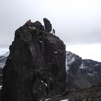 Colin descending.