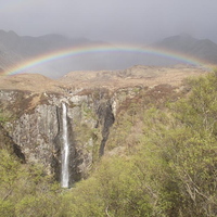 Waterfall and Rainbow