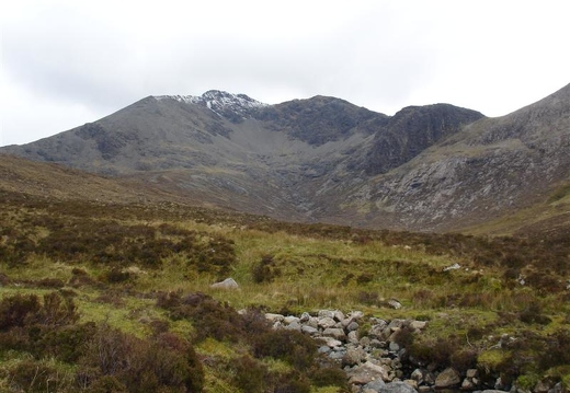 002.Coire na Seilg. slabs and Garbh-bheinn North Ridge.