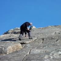 Super slab scrambling on the east top