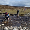 What's a river crossing or two to the intrepid cyclists!
