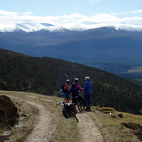 A track with a view!