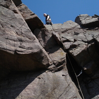 Rod on Barrier Reiff, Pinnacle Area, Reiff