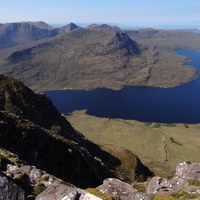 View from Cul Beag (Photo: R. Mackenzie)