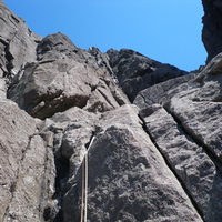 Jeanie on the 1st pitch of Shangri-La.