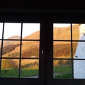 View out of new kitchen window towards Ben More