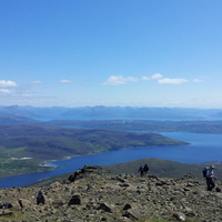 Loch Hourn and Nevis