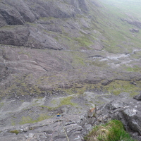 Looking down the 3rd pitch.