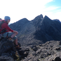 A view towards Sgurr Alasdair from Sgurr Dubh an Da Bheinn