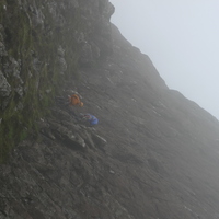 Crag without a view...