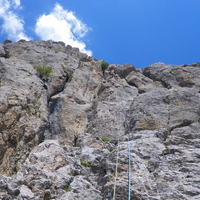 Some easy climbing on lovely rock
