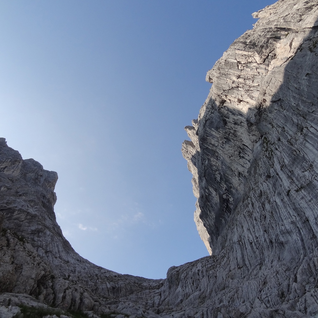 The Stone Gully in the Kaisergebirge - plenty of climbing routes here! (Rod Mackenzie)