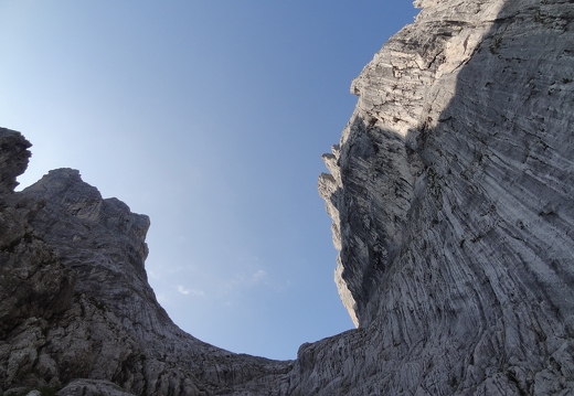 The Stone Gully in the Kaisergebirge - plenty of climbing routes here! (Rod Mackenzie)