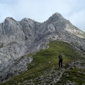 Ascending Hinterer Tajakopf - Mieminger Mountains