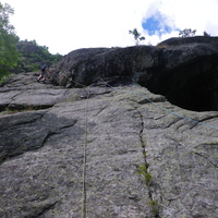 Jeanie on the 1st pitch of Le Crepuscule des Bureaucrates