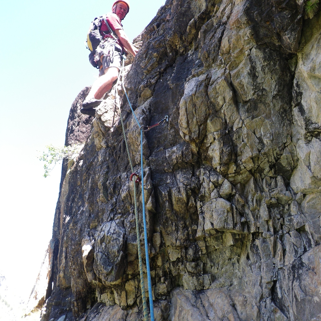 Stuart on the 2nd pitch of Two Hot Men