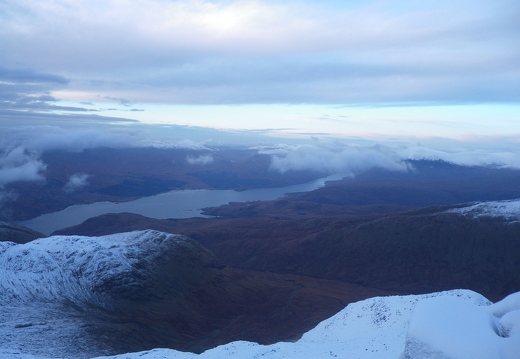 Looking north over Loch Etive