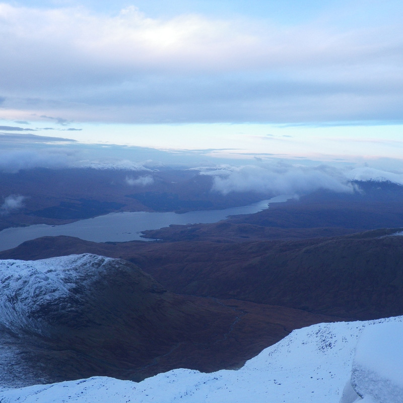 Looking north over Loch Etive