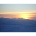 05.Setting sun from Gairbeinn SW ridge.