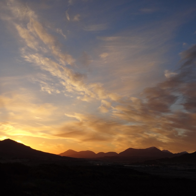 Sunset over the Cuillin (Rod Mackenzie)