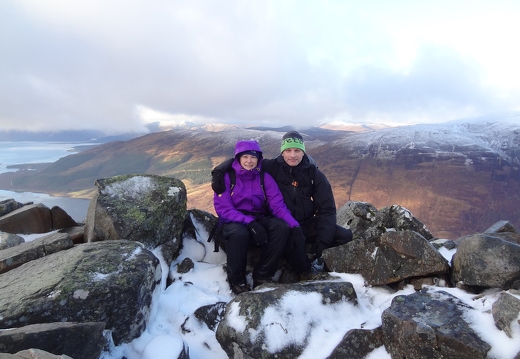 New Year's Day on Sgorr na Ciche/Pap of Glencoe