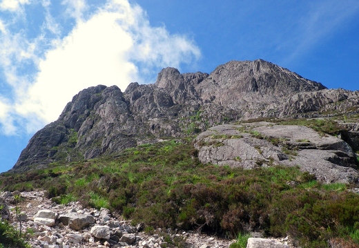 Buachaille: Central to North Buttress