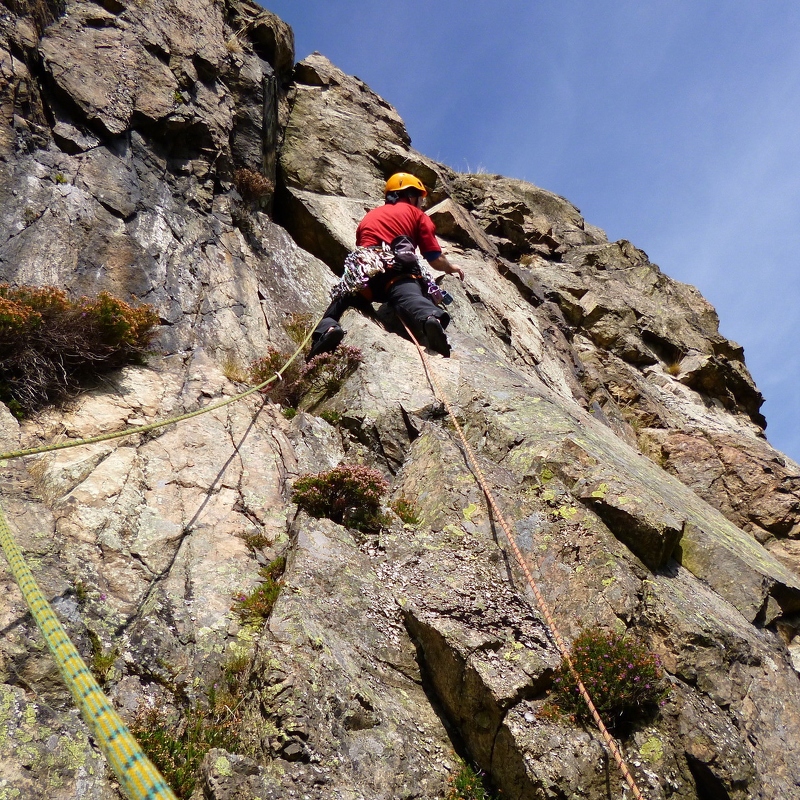 2nd pitch of Holly Tree Direct, Raven Crag, Old Dungeon Ghyll