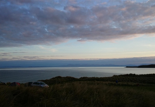 Western Isles in the distance