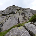 JD on F Route - Gimmer Crag