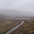 View back to Ling hut, weather pish!