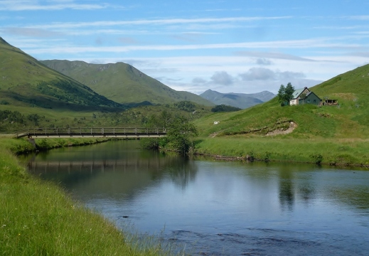River Affric and Stawberry Cottage